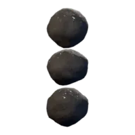 Coal buttons